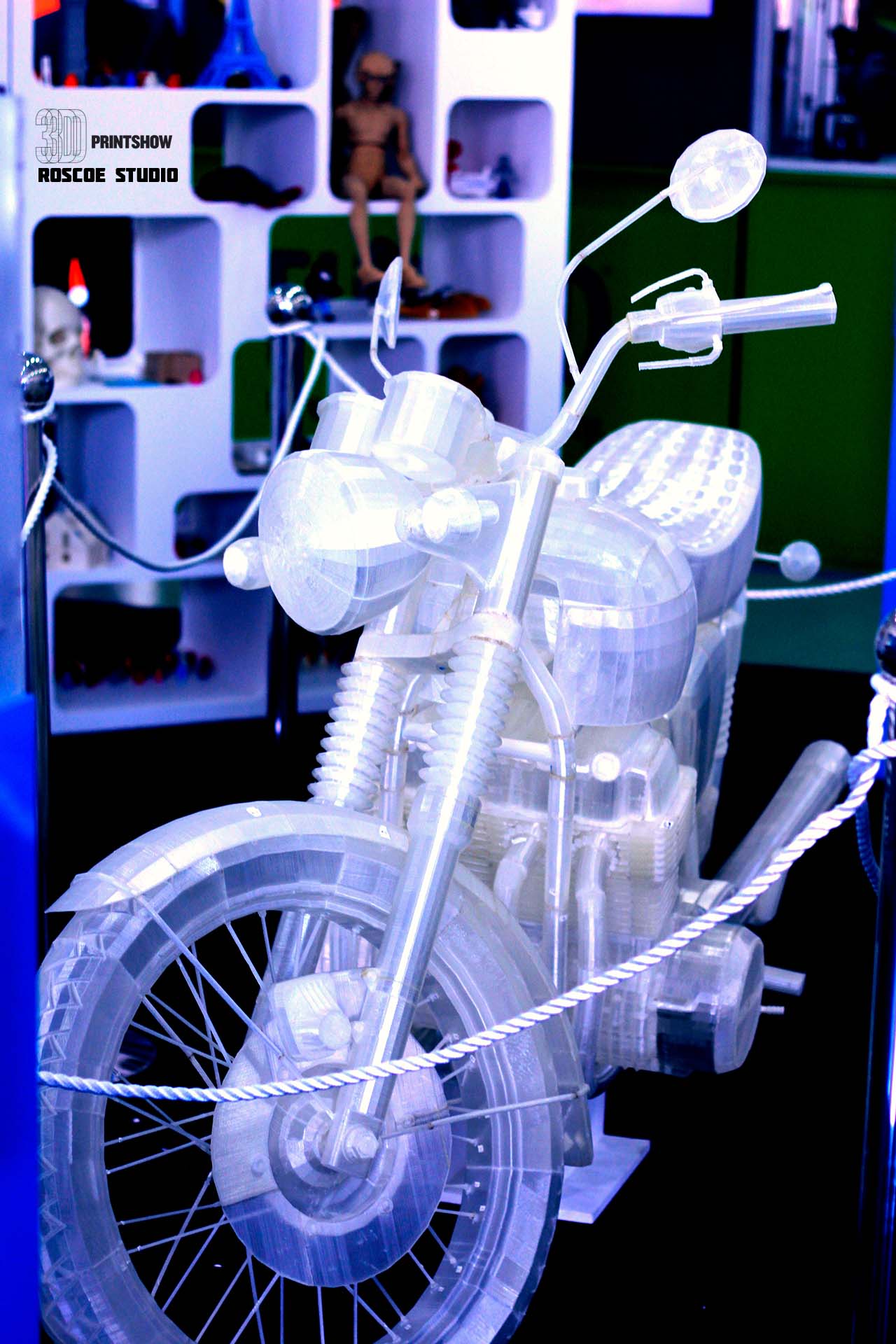 3d printed motorcycle on an ultimaker