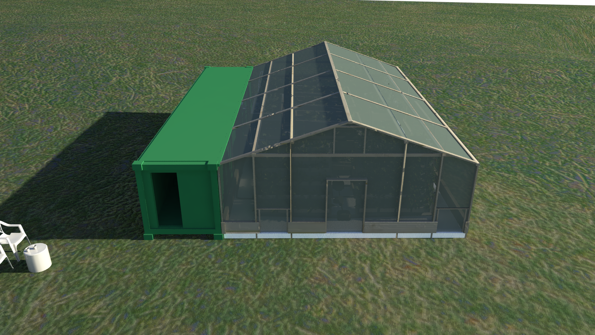 rotate animation greenhouse